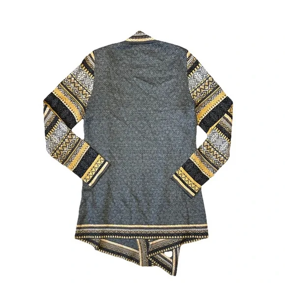Icelandic Design Wool Blend Cardigan Open Front‎ Sz Small - Picture 3 of 6